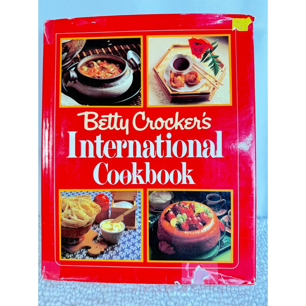 Betty Crocker's International Cookbook VTG 1980 Recipes‎ First Edition